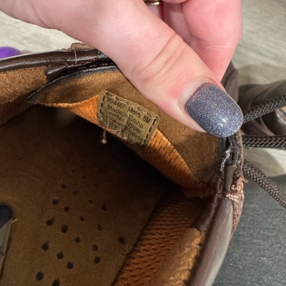 Dockers Stain Defender Mens Brown Lace Up Oxfords Brown Leather Size Mens 8 - Picture 9 of 9